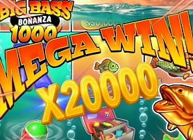 BIG BASS BONANZA 1000 (PRAGMATIC PLAY) – X20000